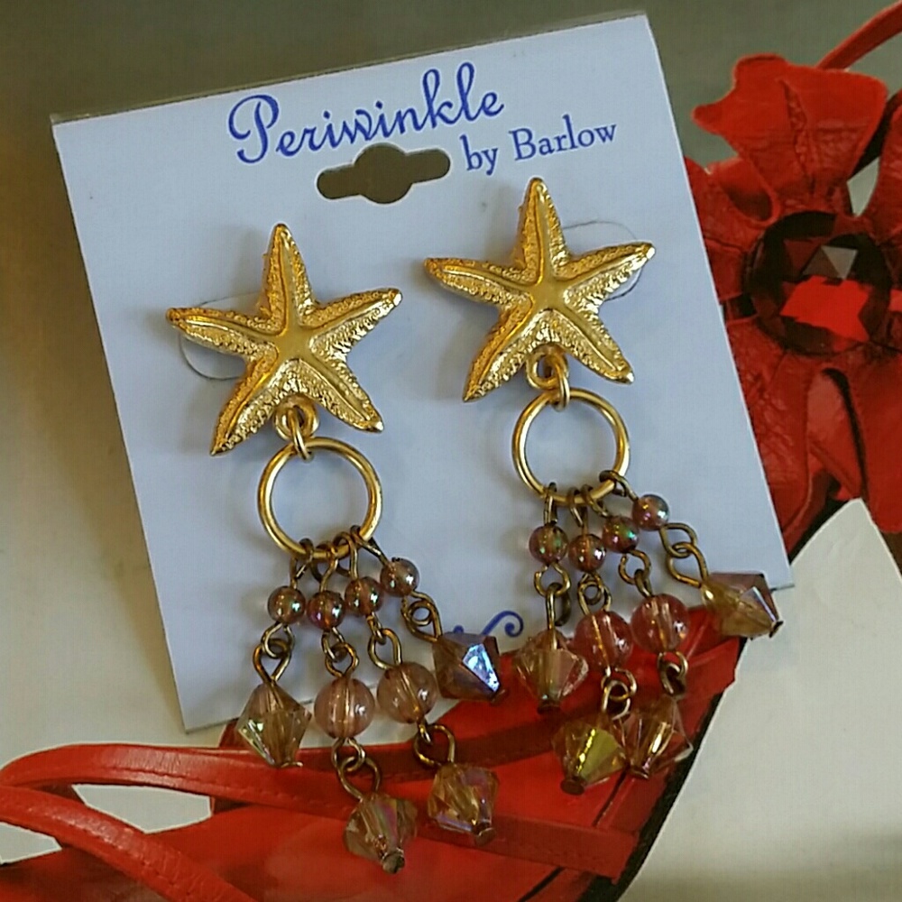 Periwinkle by Barlow Earrings New with tag